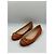 Bailarinas Gucci Interlocking G en piel marrón claro - vista 2