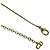 Collana Christian Dior Vintage CD Logo Motif D'oro - vista 4