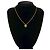 Collana Christian Dior Vintage Logo Motif D'oro - vista 2