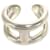 Ring Hermès Bague à anneau Silver Band Osmos PM Hermes Argenté  - vue 1