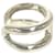 Ring Hermès Bague à anneau Silver Band Osmos PM Hermes Argenté  - vue 5