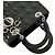 Borsa Christian Dior Lady Cannage Stitch Nero - vista 4