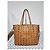 MCM Visetos Medium Liz Reversible Shopper Tote Cognac Marrone - vista 3