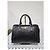 Bolso Bowler Convertible de Cuero Saffiano Prada Negro - vista 11