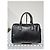Bolso Bowler Convertible de Cuero Saffiano Prada Negro - vista 3