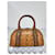 Borsa Bowling MCM Visetos Marrone  - vista 3