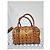 Borsa a Spalla MCM Boston Pocket Marrone - vista 3