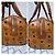 Borsa a Spalla MCM Boston Pocket Marrone - vista 8