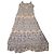 Bcbg Max Azria BCBGMAXAZRIA Maxikleid mit Blumenmuster Blau-Weiß