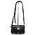 MCM Vintage Leather Studded Umhängetasche/Schultertasche Schwarz
