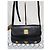 MCM Vintage Leather Studded Umhängetasche/Schultertasche Schwarz - Ansicht 4