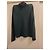 Emporio Armani Rollkragenpullover aus Wolle und Viskose Schwarz Dunkelgrün - Ansicht 8