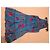Bcbg Max Azria BCBGMAXAZRIA Robe d'été mi-longue imprimé floral bleu Rouge - vue 7