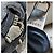 GUCCI Bolsa Messenger Plana Média Guccissima Signature Preta Preto - vista 11