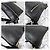 GUCCI Bolsa Messenger Plana Média Guccissima Signature Preta Preto - vista 14