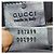 GUCCI Bolsa Messenger Plana Média Guccissima Signature Preta Preto - vista 2