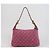 Louis Vuitton Borsa Monogram Denim Rose Rosa - vista 4