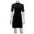 Louis Vuitton Kleid mit Monogramm-Details Schwarz
