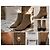 Bottines en daim Isabel Marant Marron - vue 2