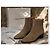Bottines en daim Isabel Marant Marron - vue 3