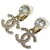 Orecchini Chanel Coco Mark Drop Rhinestone  - vista 2