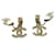 Orecchini Chanel Coco Mark Drop Rhinestone  - vista 6