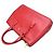 Borsa a mano da donna Prada Galleria in rosso Fuoco - vista 3