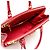 Borsa a mano da donna Prada Galleria in rosso Fuoco - vista 6