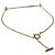 Bracciale charm Tiffany & Co. Diamond T Smile - vista 2