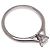 Cartier Platinum 1895 Solitaire Diamond Band Ring - Ansicht 3
