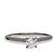 Cartier Platinum 1895 Solitaire Diamond Band Ring - Ansicht 4