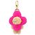 Portachiavi charm Louis Vuitton Vivienne Vison Rosa Beige