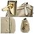 Borsa a tracolla in pelle Bella Gucci D'oro - vista 7