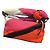 Dries Van Noten Mehrfarbige Leder-Schultertasche Schwarz Pink Weiß Orange - Ansicht 2