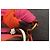 Dries Van Noten Mehrfarbige Leder-Schultertasche Schwarz Pink Weiß Orange - Ansicht 5