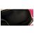 Dries Van Noten Mehrfarbige Leder-Schultertasche Schwarz Pink Weiß Orange - Ansicht 9