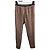 Ermanno Scervino Karo-Hose Braun Pink Weiß
