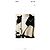 Abrigo de mezcla de lana a rayas Isabel Marant Negro Blanco - vista 4