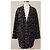 Giacca in tweed Isabel Marant Marrone Bianco Blu scuro - vista 2