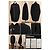 Rick Owens Lilies Giacca Cape Nera Nero - vista 3
