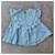 Manoush Sky blue openwork cotton top  - view 7