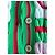 Langer Strickcardigan Gucci x Adidas Pink Weiß Rot Blau Mehrfarben Grün - Ansicht 3