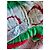 Langer Strickcardigan Gucci x Adidas Pink Weiß Rot Blau Mehrfarben Grün - Ansicht 5
