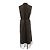 Autre Marque Anayi Kleid Braun Schwarz - Ansicht 2