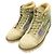 Autre Marque SUICOKE is-ness Nubuck Strick-Arbeitsstiefel Beige