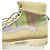 Autre Marque SUICOKE is-ness Nubuck Strick-Arbeitsstiefel Beige - Ansicht 9