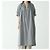 Autre Marque Vestido campesino YLEVE COTTON WEATHER de algodón Castaño - vista 3