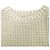 Autre Marque GEN_DAI CREW KNIT Punto de algodón y acrílico Beige - vista 4