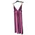 Autre Marque Calarend langes Kleid in Pflaumenfarbe mit Goldringen
