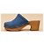 Chloé Chloe Denim-Clogs mit Holzabsatz Blau - Ansicht 2